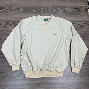 Masters Tan Windbreaker Pullover L